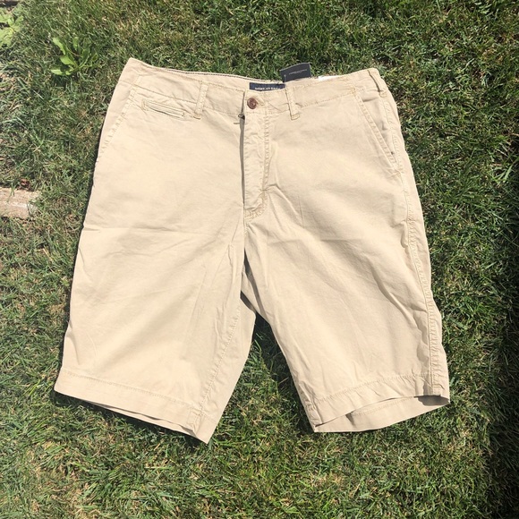 American Eagle Khaki Shorts Flash Sales 